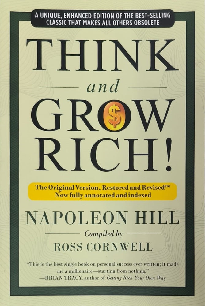 Think and Grow Rich ! :The Original Version, Restored and Revised- Napoleon Hill- 9786297699134 -AcePremier