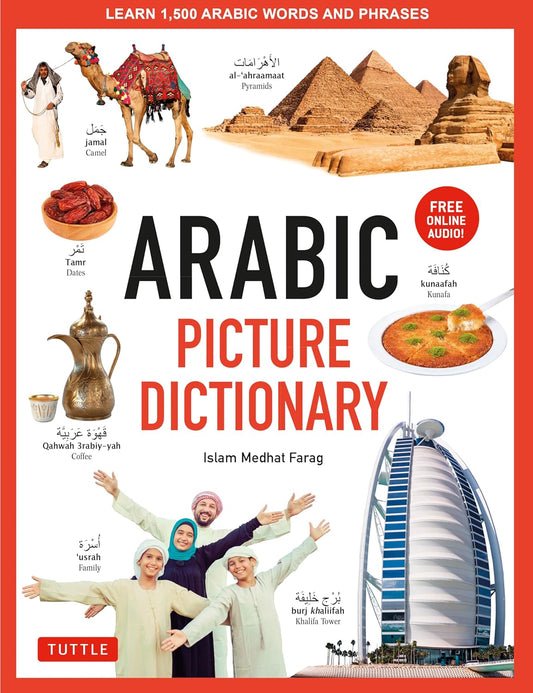 Arabic Picture Dictionary: Learn 1,500 Arabic Words and Phrases - 9780804856096 - Tuttle Publishing