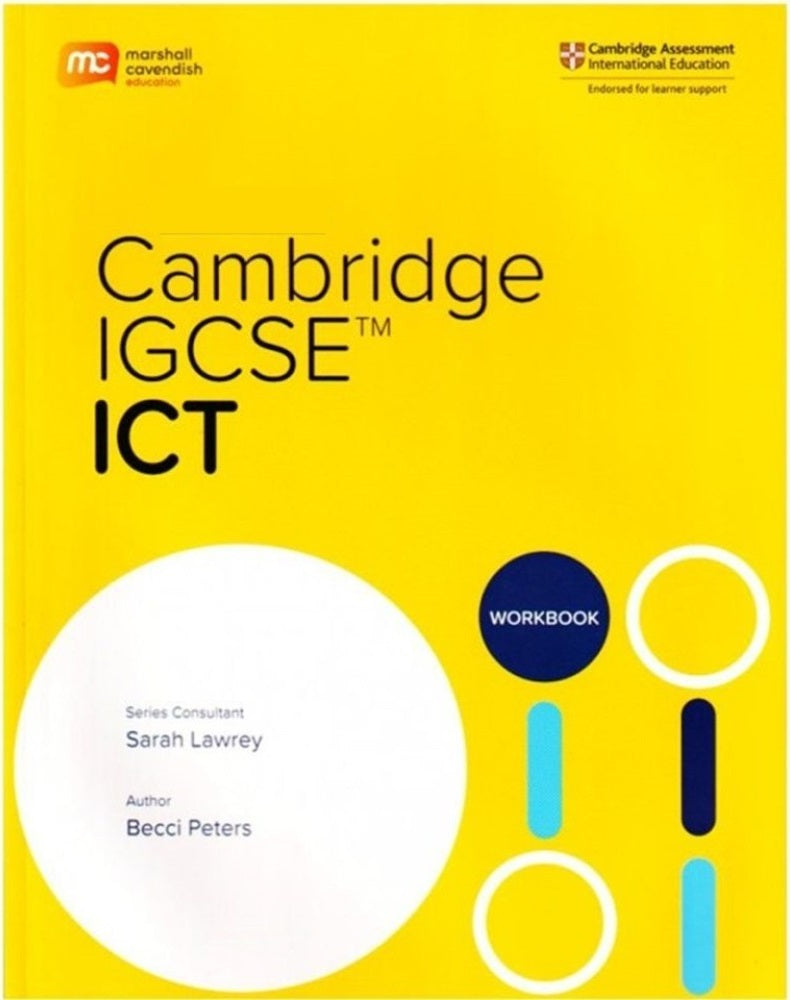 Cambridge IGCSE ICT Workbook - 9789814941570 - Marshall Cavendish