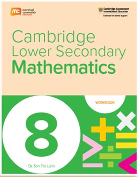 Cambridge Lower Secondary Mathematics Grade 8 Workbook - 9789815108743 - Marshall Cavendish