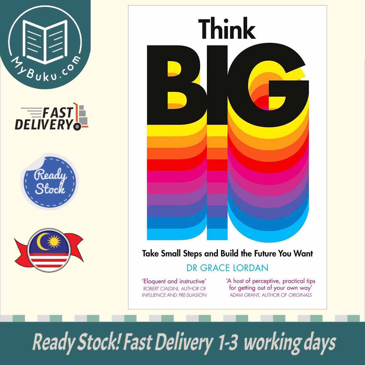 Think Big : Take Small Steps and Build the Future You Want - Grace Lordan - 9780241420164 - Penguin Life