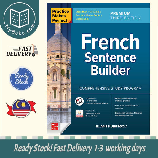 Pmp French Sentence Builder 3E - Kurbegov - 9781264286027 - McGraw Hill Education