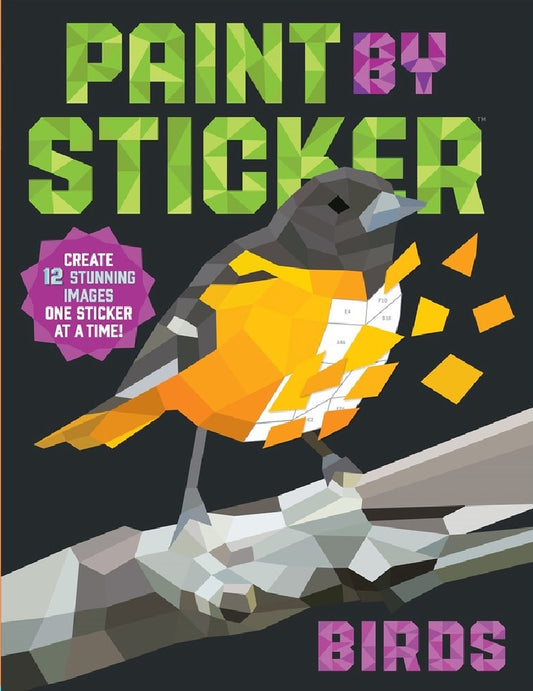 Paint by Sticker: Birds: Create 12 Stunning Images One Sticker at a Time! - Workman Publishing - 9781523500123 - Workman Publishing Company