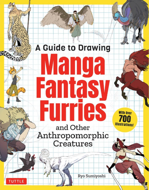 Guide to Drawing Manga Fantasy Furries - Ryo Sumiyoshi - 9784805317341 - Tuttle Publishing