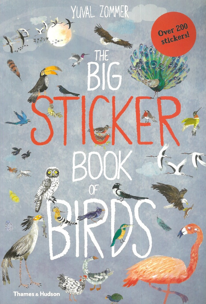 The Big Sticker Book of Birds - Yuval Zommer - 9780500652008 - Thames Hudson Ltd