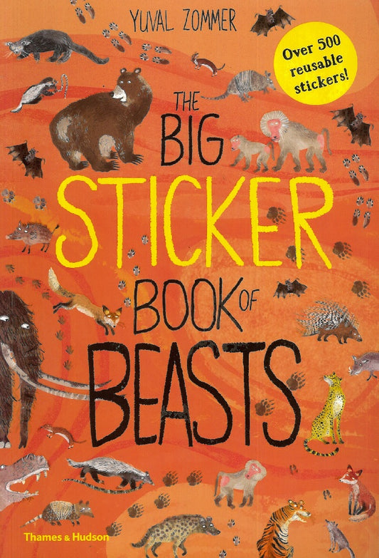 The Big Sticker Book of Beasts - Yuval Zommer - 9780500651339 - Thames Hudson Ltd