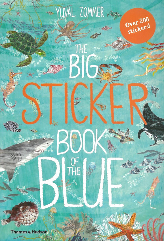 The Big Sticker Book of the Blue - Yuval Zommer - 9780500651803 -Thames Hudson Ltd