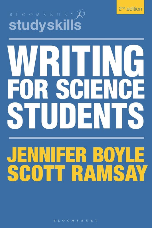 Writing for Science Student - Jennifer Boyle - 9781350932678 - Bloomsbury Academic