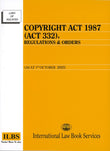 Copyright Act 1987 (Act 332) (As at 1st October 2023) - 9789678930215 - ILBS