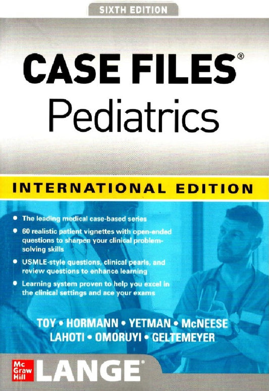 Case Files Pediatrics 6th Edition - Toy - 9781264257348 - McGraw Hill