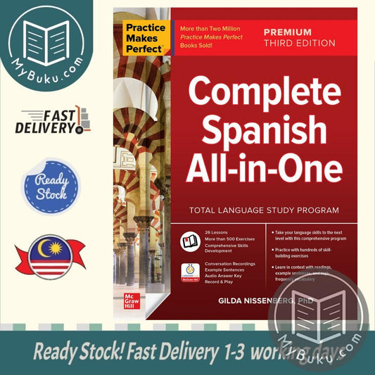 Practice Makes Perfect Complete Spanish All-In-One 3E - Nissenberg - 9781264285549 - McGraw Hill Education