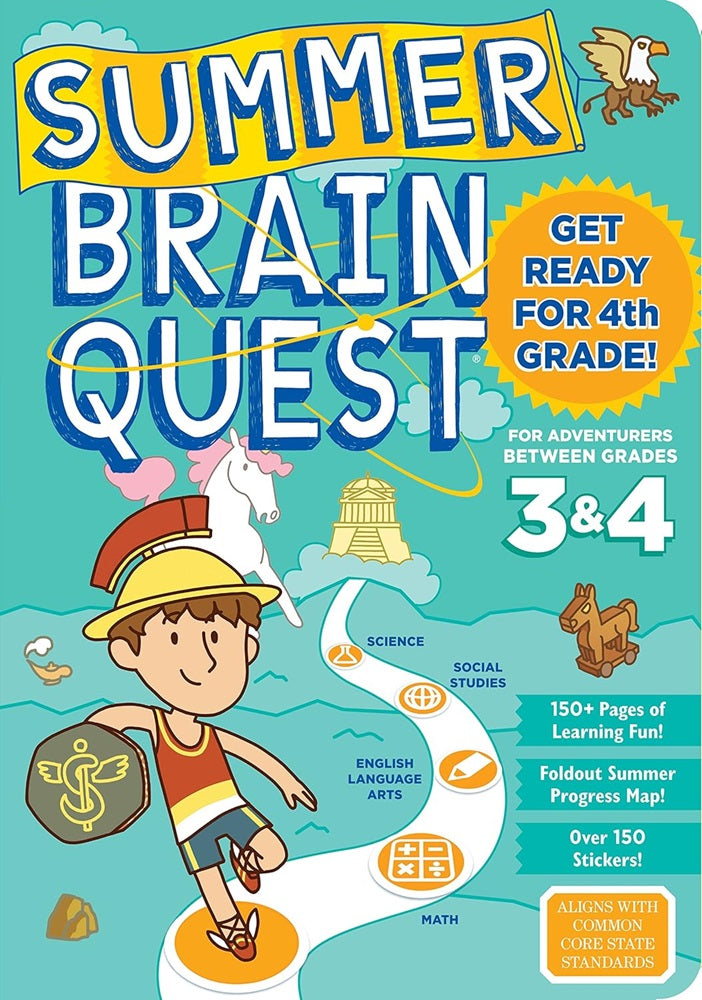 Summer Brain Quest: Between Grades 3 & 4 - 9780761189190 - Workman Publishing