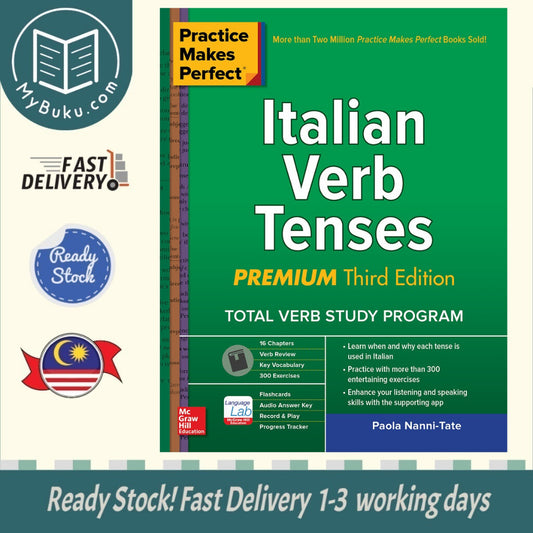  Practice Makes Perfect Italian Verb Tenses, 3E - Nanni-Tate - 9781260453430 - McGraw Hill Education