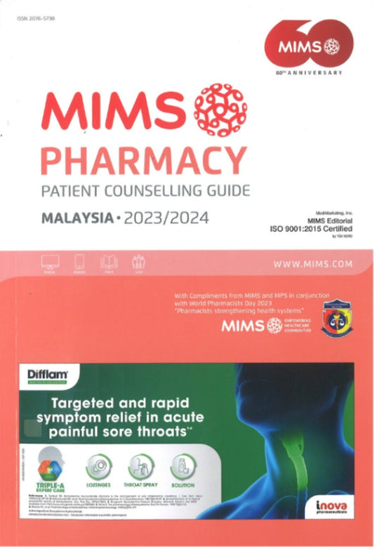 MIMS Pharmacy Patient Counselling Guide Malaysia 2023/2024 - MIMS