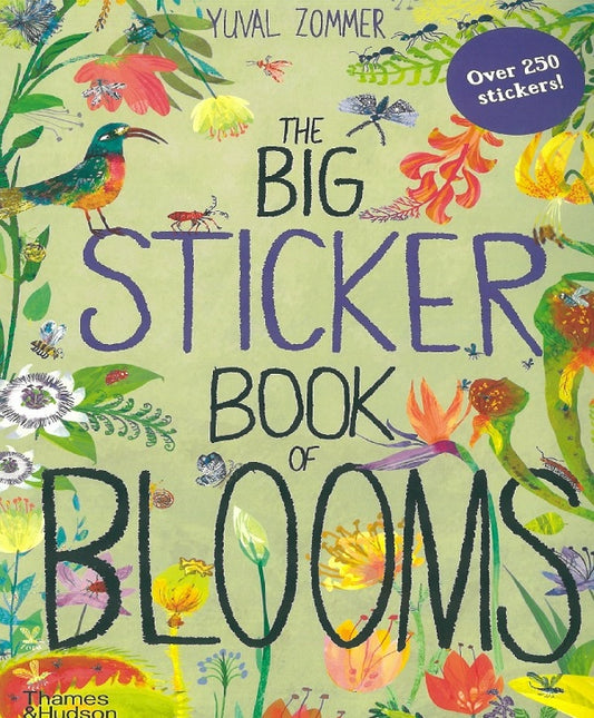 The Big Sticker Book of Blooms - Yuval Zommer - 9780500652299 - Thames & Hudson