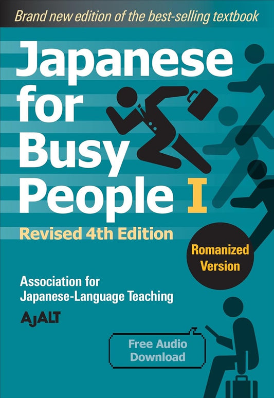 Japanese for Busy People Book 1: Romanized: Revised 4th Edition - 9781568366197 - Kodansha USA