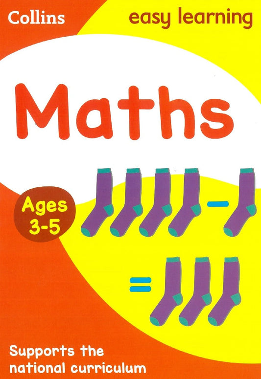 Collins Easy Learning Maths Ages 3 - 5 - 9780008151539 - HarperCollins