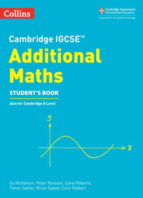Additional Math Textbook Pdf Cambridge IGCSE Additional Maths Student's Book - Su Nicholson - 97800 ...