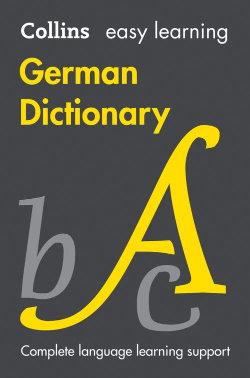 Easy Learning German Dictionary - Collins Dictionaries - 9780008300265 - HarperCollins Publisher