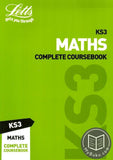 KS3 Maths Complete Coursebook - Letts KS3 - 9780008316235 - Letts Educational