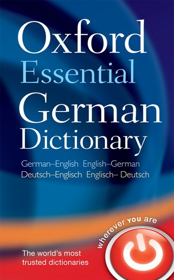 Oxford Essential German Dictionary - Oxford Languages - 9780199576395 - Oxford University Press
