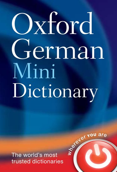 Dictionary / Kamus - Oxford German Mini Dictionary - 9780199692668 - Oxford