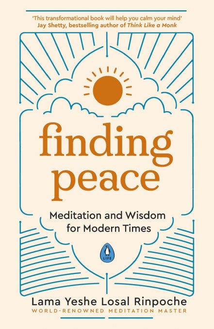 Finding Peace - Lama Yeshe Losal Rinpoche -   9780241523001 - Penguin Books