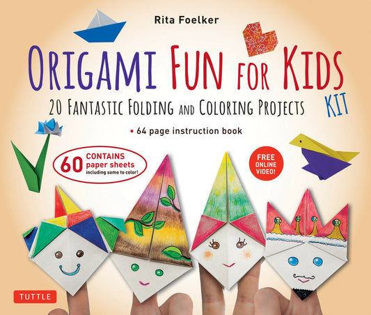 Origami Fun For Kids Kit - Rita Foelker - 9780804846080 - Tuttle Publishing