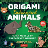 Origami Endangered Animals Kit:48 origami folding sheet (8”/20cm square) - LaFosse - 9780804850261 - Tuttle Publishing