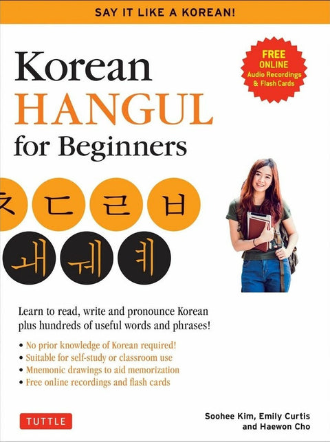 Korean Hangul for Beginners : Say it Like a Korean - Soohee Kim - 9780804852906 - Tuttle Publishing
