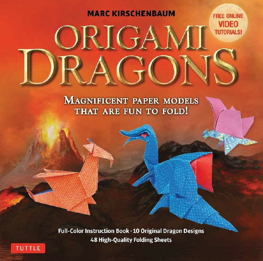 Origami Dragons Kit: Paper Models That Are Fun to Fold - Marc Kirschenbaum - 9780804853101 - Tuttle Publishing