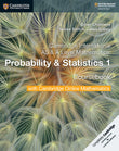 Cambridge International AS & A Level Mathematics Probability & Statistics 1 Coursebook with Cambridge Online Mathematics (2 Years) - Chalmers - 9781108610827 - CUP