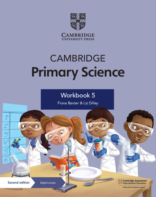 Cambridge Primary Science Workbook 5 with Digital Access (1 Year) - Baxter - 9781108742962 - Cambridge