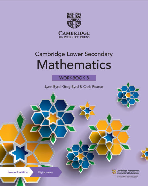 Cambridge Lower Secondary Mathematics Workbook 8 with Digital Access (1 Year) - Byrd - 9781108746403 - Cambridge