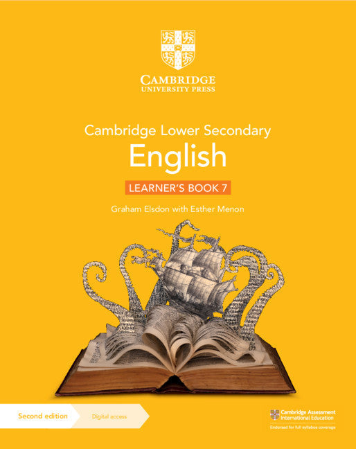 Cambridge Lower Secondary English Learner's Book 7 with Digital Access (1 Year) - Elsdon - 9781108746588 - Cambridge