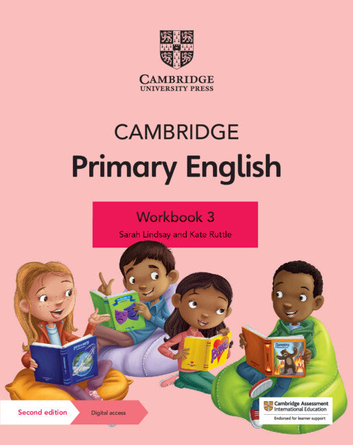 Cambridge Primary English Workbook 3 with Digital Access (1 Year)  - Sarah Lindsay - 9781108819558 - Cambridge