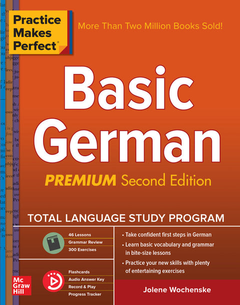  Practice Makes Perfect: Basic German, Premium Second Edition - Jolene Wochenske - 9781260120912 - McGraw Hill Education