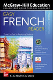 Easy French Reader : Premium Fourth Edition - R. de Roussy de Sales - 9781260463620 - McGraw Hill Education
