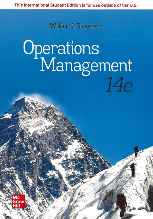 Operations Management - international student ed - Stevenson - 9781260575712 - McGraw Hill Education