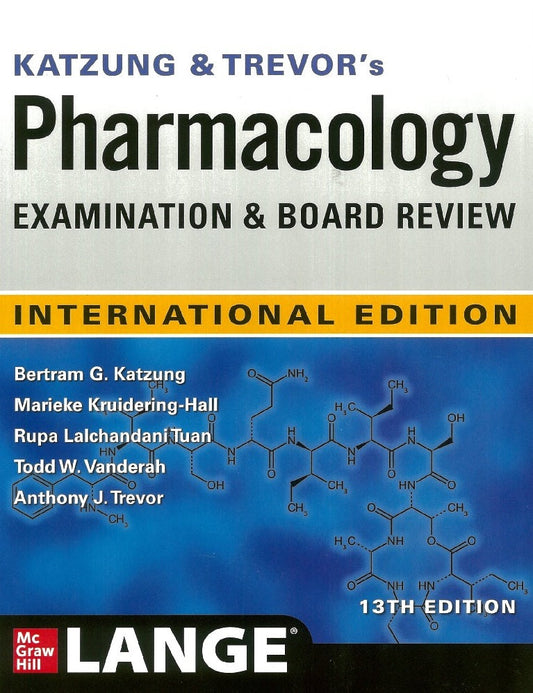 Katzung & Trevors Pharmacology Examination and Board Review 13th Ed - 9781264268580 - McGraw Hill Education