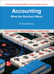 ISE Accounting : What the Numbers Mean 13th Ed - 9781265051563 - McGraw Hill Education