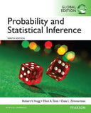  Probability and Statistical Inference, Global Edition - Robert Hogg - 9781292062358 - Pearson Education