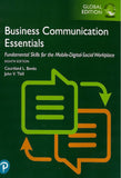 Business Communication Essentials  - Global Edition - 9781292330099 - Pearson Education