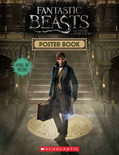 [Age 8 - 12] Fantastic Beasts Poster Book 1 - 9781338116861 - Scholastic Inc.
