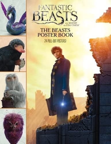 [Age 8 - 12] Fantastic Beasts Poster Book 2 - 9781338118520 - Scholastic Inc.