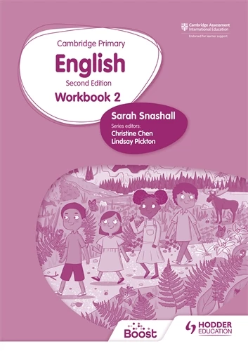 Cambridge Primary English Workbook 2 Second Edition -Sarah Snashall - 9781398300309 - Hodder