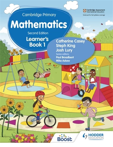 Cambridge Primary Mathematics Learners Book 1 Second Edition - Catherine Casey - 9781398300903 - Hodder