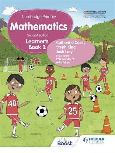 Cambridge Primary Mathematics Learner's Book 2ed - Catherine Casey - 9781398300941 - Hodder Education