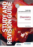 Cambridge International AS/A Level Chemistry Study and Revision Guide 3rd Ed - David Bevan - 9781398344396 - Hodder