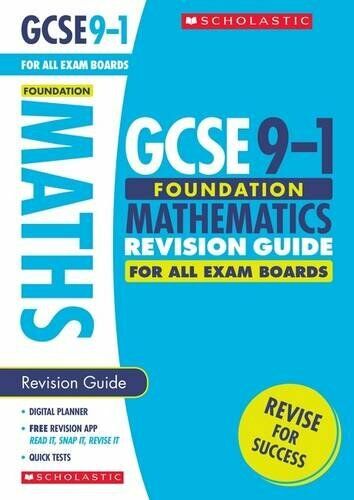 [Age 12 & above] GCSE Grades 9-1: Foundation Maths Revision Guide - Murphy - 9781407169095 - Scholastic Inc.